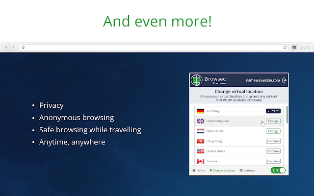 Browsec Vpn Free Vpn For Chrome