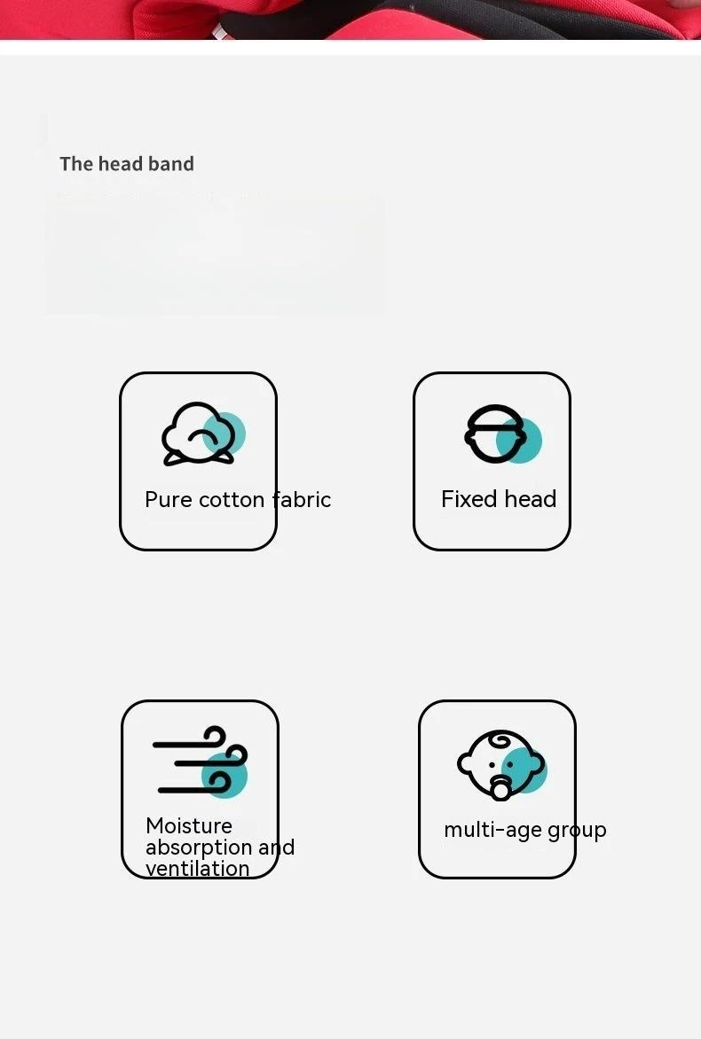 Title 3, Suporte de cabeça para assento de carro infanti...