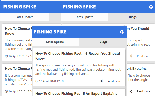 Fishing Spike- Latest News Update Preview image 1