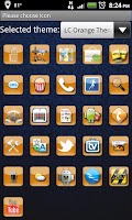 LC Orange Theme Screenshot