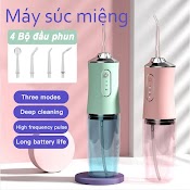 Máy Tăm Phun Nước Vệ Sinh Răng Miệng - Máy Tăm Nước Cầm Tay Vệ Sinh Răng Miệng Sạc Pin Chống Thấm Nước（Hàng Chính Hãng）