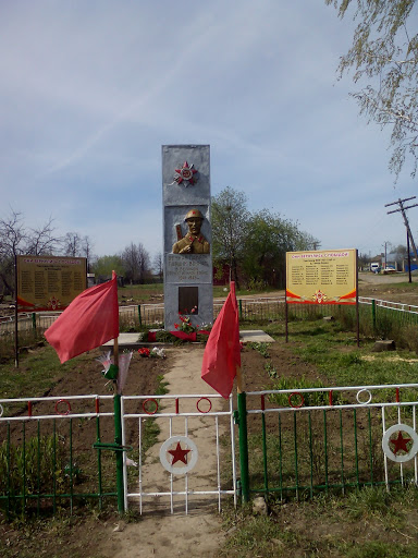 Памятник ВОВ с. Янгильдино