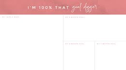 Goal Digger - Planner item