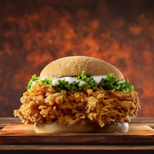 Hot & Crispy Chicken Burger