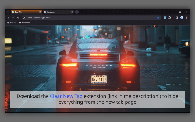 Porsche 911 Carrera 1080p Chrome Extension Image 2