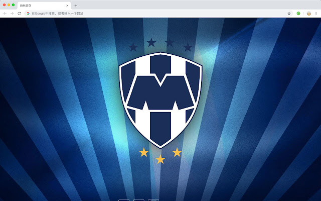 Club de Fútbol Monterrey HD Wallpaper New Tab