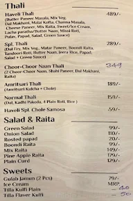 Haveli menu 2