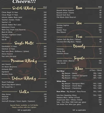 Soul Curry- Multi Cuisine Restaurant menu 