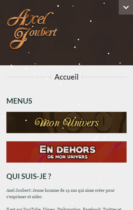 Android application Axel Joubert screenshort