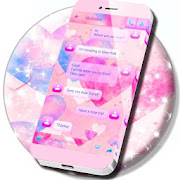 Pink Theme SMS  Icon