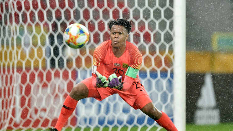 South Africa Under-20 goalkeeper Khulekani Kubheka was outstanding.