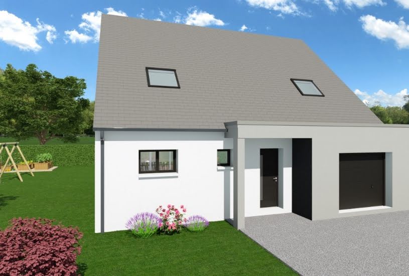  Vente Terrain + Maison - Terrain : 412m² - Maison : 88m² à Juigné-sur-Sarthe (72300) 