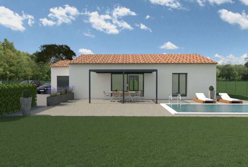  Vente Terrain + Maison - Terrain : 1 040m² - Maison : 100m² à Grimaud (83310) 