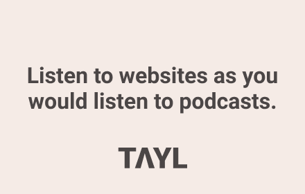 TAYL - Let me read that for you Preview image 0