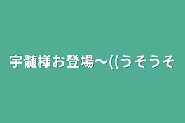 宇髄様お登場〜((うそうそ