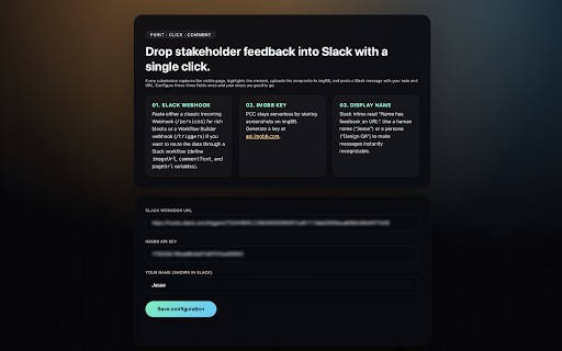 Point-Click-Comment screenshot 2