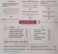 Dubai Shawarma menu 6