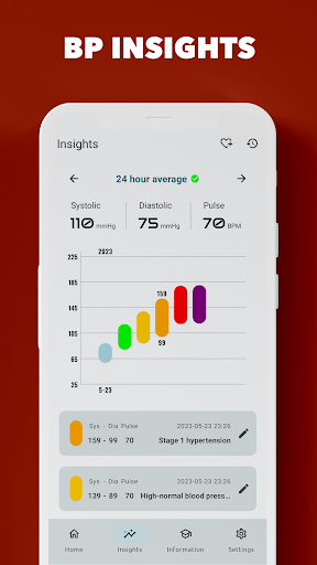 Screenshot Health Assistant - BP Tracker