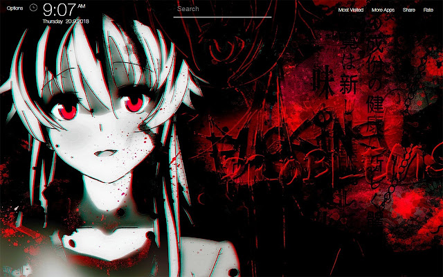 Future Diary Wallpapers FullHD New Tab