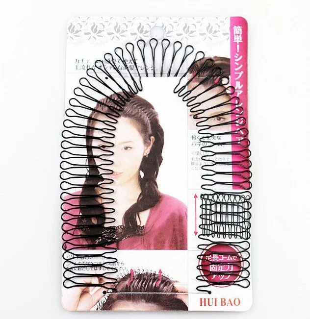 Unsichtbare Haarnadel für gebrochenes Haar für Damen Fixiert kaputtes Haar unsichtbar. Diese Haarnadel repariert und stylt das Haar perfekt.