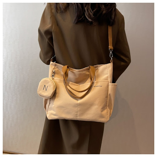 Title 16, Niche Casual Fashion Nylon Canvas Tote Bag For ...