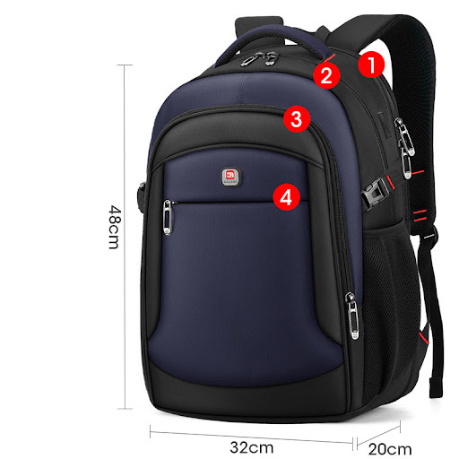 Title 1, Casual Mens Laptop Bag, Fashionable for Studen...
