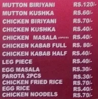 New Taj Dum Biryani menu 1