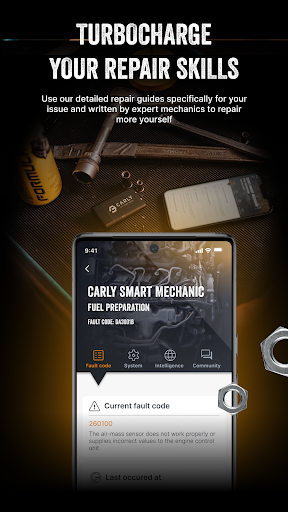 Screenshot Carly — OBD2 car scanner