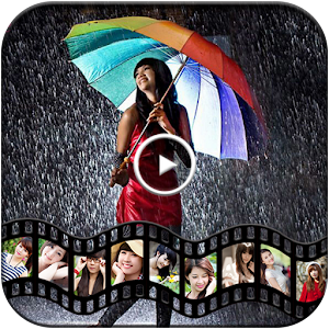 Rain Video Maker : Slideshow Video Maker  Icon