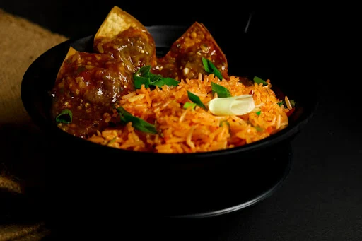 Al-pastor Paneer With Mexican Rice