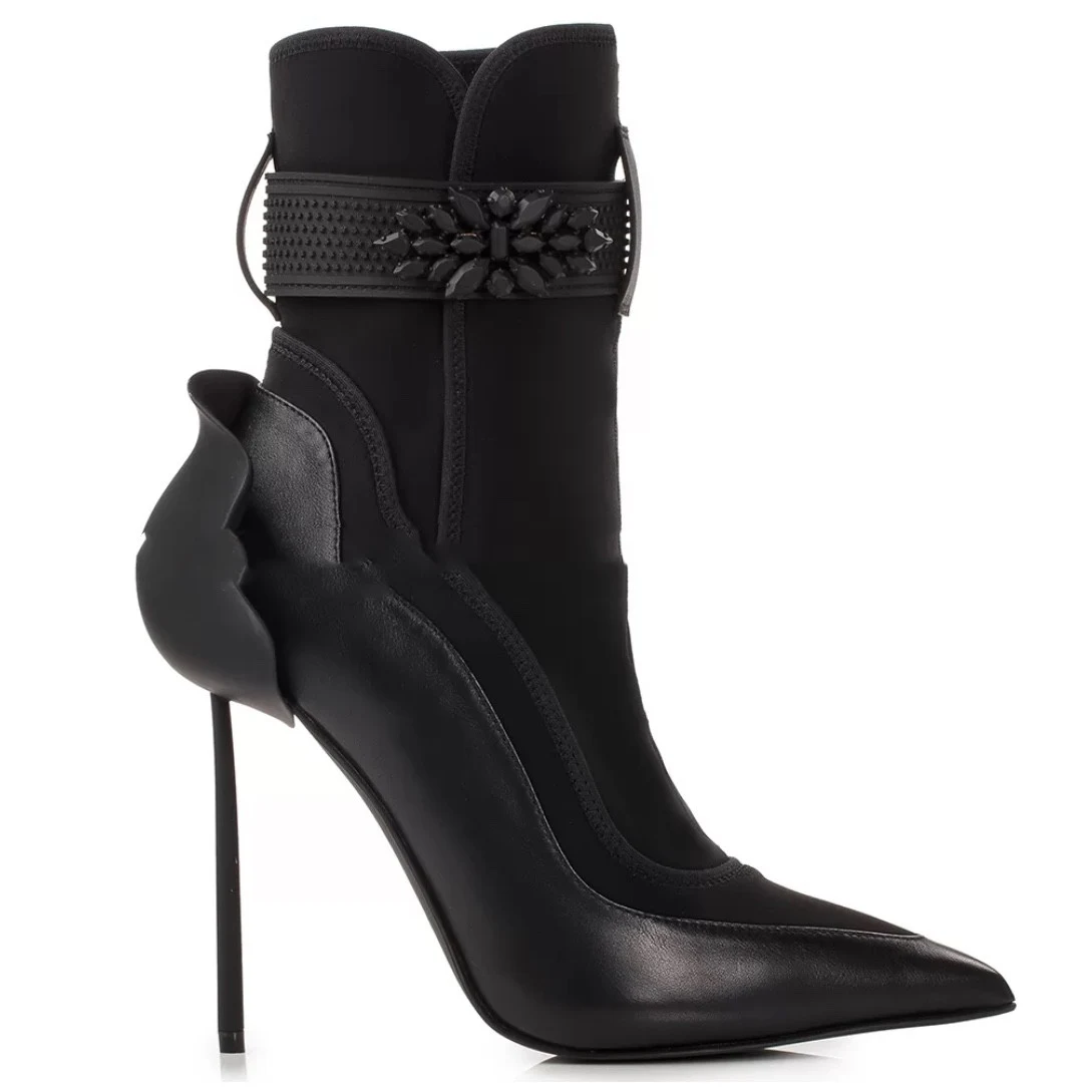 Title 4, Botines de tacón alto para mujer Bud Stiletto c...