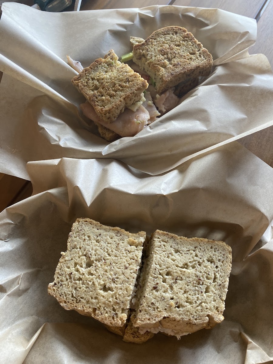 Gluten-Free Sandwiches at Gina's Kitchen