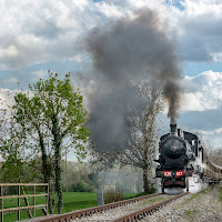 Il trenino a vapore di Adri-Mugna