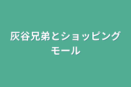 灰谷兄弟とショッピングモール