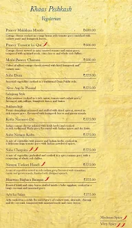Jewel of Nizam - The Golkonda Hotel menu 3