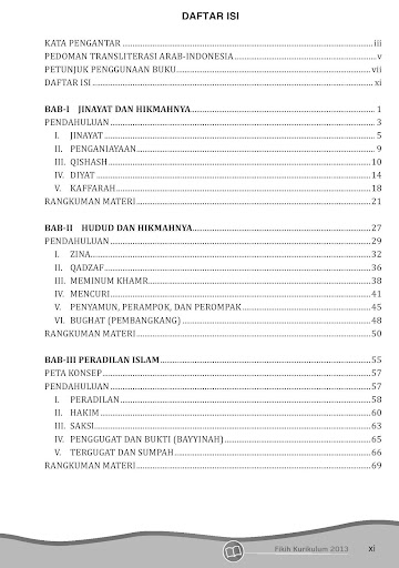 Buku Siswa Kelas 11 MA Fikih Revisi 2015