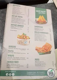 Tea Post menu 2