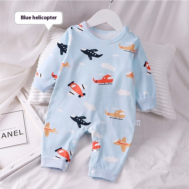 Baby en Kinder katoenen bloemen jumpsuit, ademend en comfortabel voor spelen en dagelijks gebruik, ideaal voor lente en zomer.