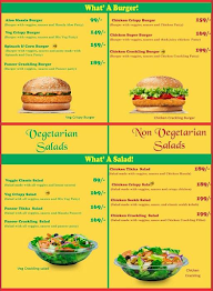 What A Sandwich menu 2