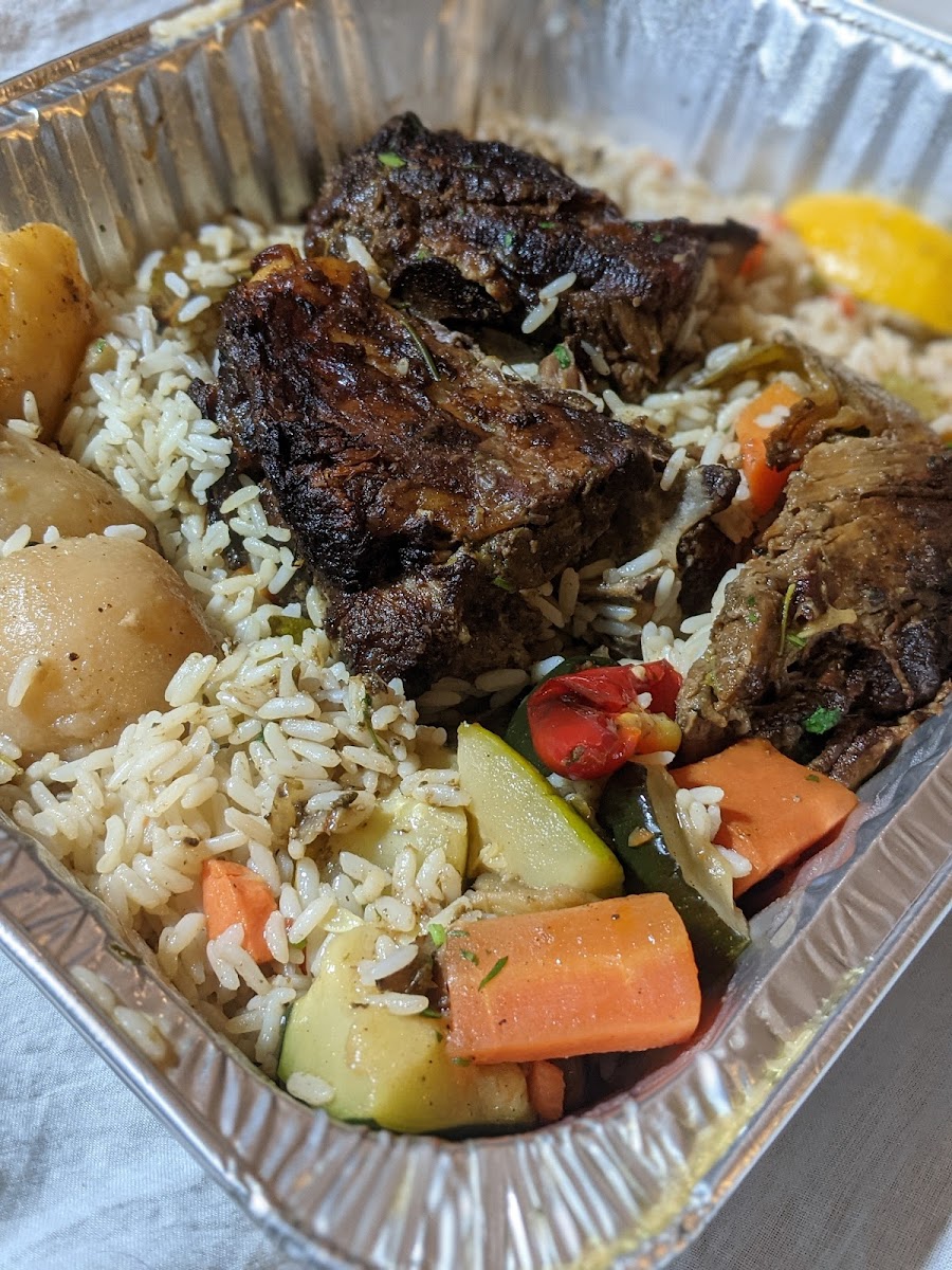 Country lamb platter - take out