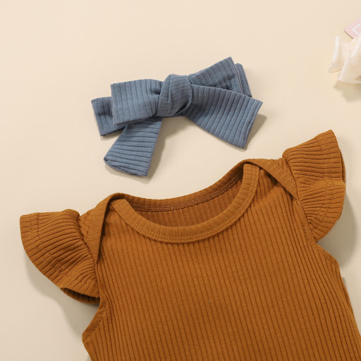 Title 3, Flounced Sleeve Wooden Ear Hip Shorts Headdress...