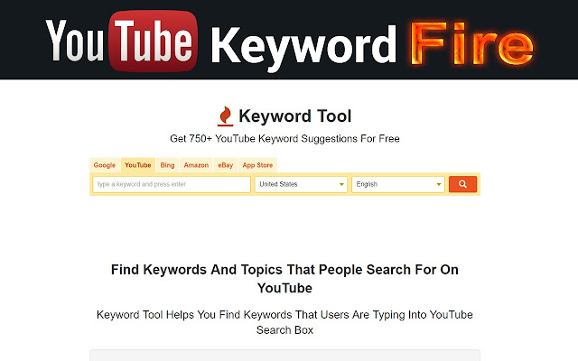 Youtube Keyword Fire