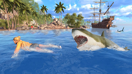 Screenshot Angry Shark Games: Game 2024