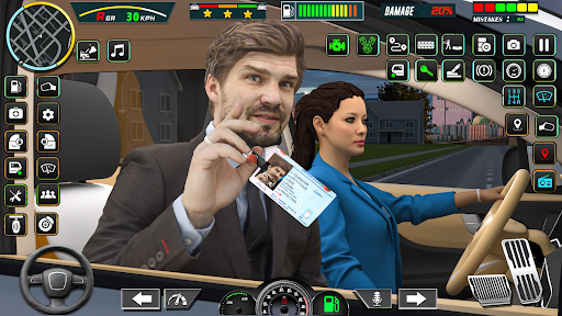 Screenshot US Car Driving School-Car game