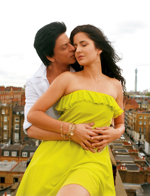 Katrina Kaif and Shah Rukh khan in Jab Tak Hai Jaan