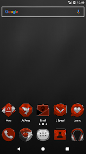 Red-Orange Icon Pack (Paid) 1.0 APK + Mod (دفعت مجانا / المال غير محدود) إلى عن على ذكري المظهر