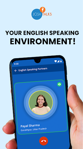 Screenshot JoshTalks English Speaking App