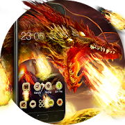 Wings Launcher Theme: Fire dragon  Icon