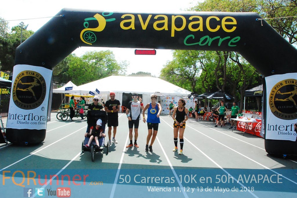 Se completaron con éxito las 50 10K en 50 horas de Avapace 2018