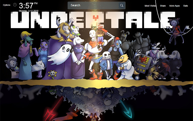 Undertale Wallpapers New Tab Theme
